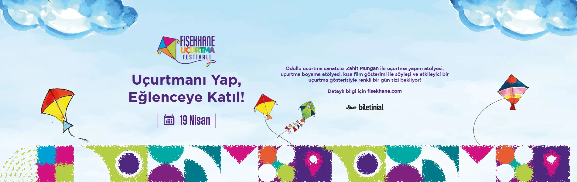 Çocuklar Fişekhane Uçurtma Festivali ile bayramlarını kutlayacak! 