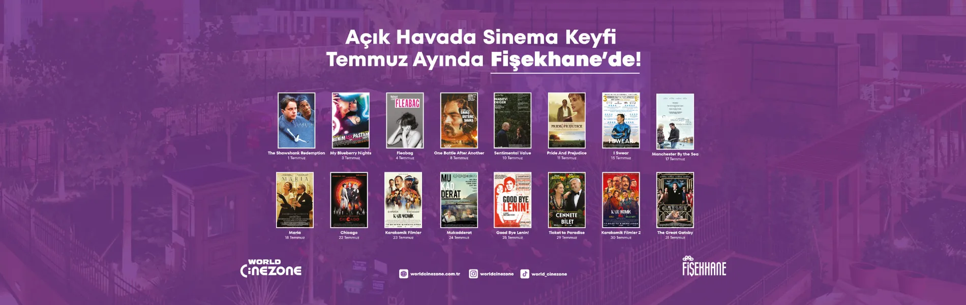 Fişekhane Açık Hava Sineması 2026