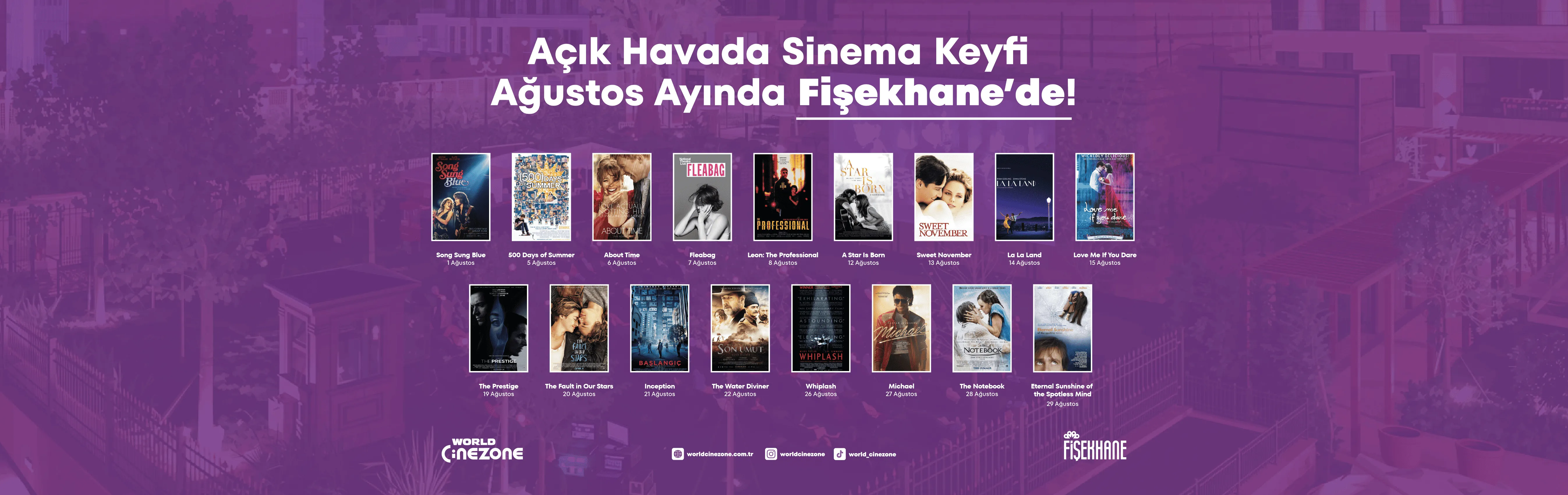 Fişekhane Açık Hava Sineması 2026