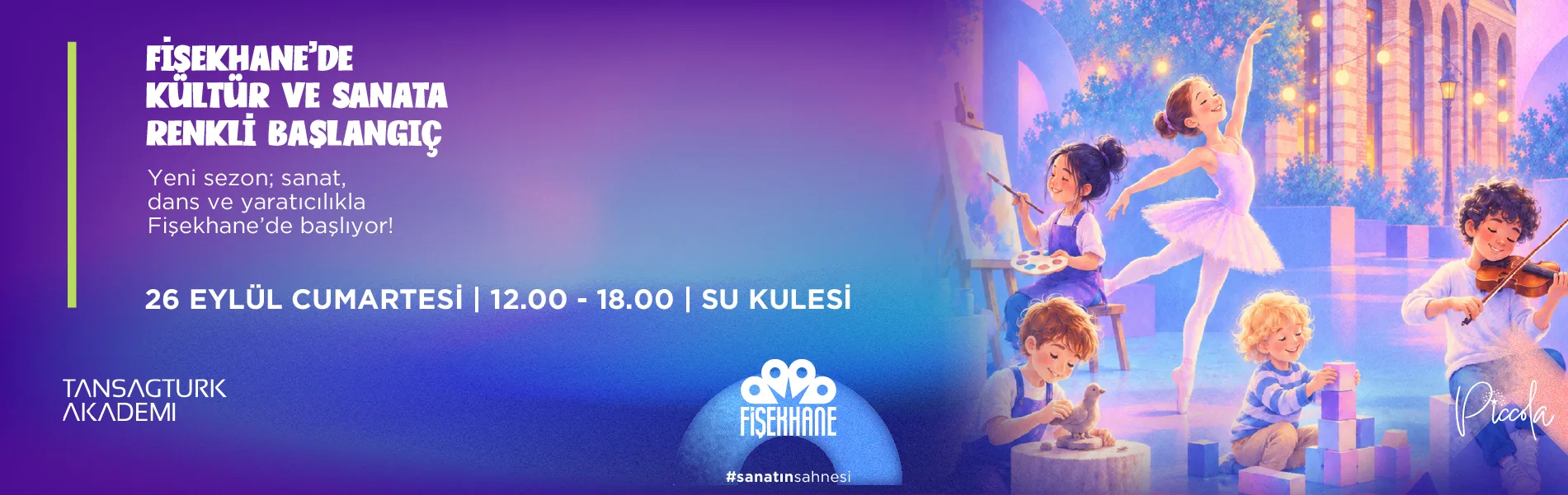 Fişekhane’de Yeni Sezon Sanat ve Yaratıcılıkla Başlıyor!